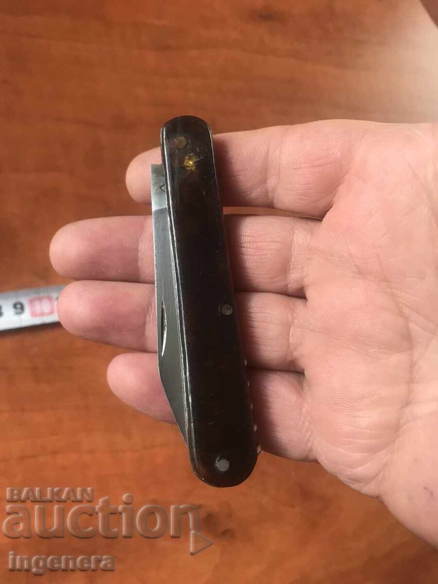 FOLDING KNIFE, OLD BLADE, MARKED - 7 FOLDING KNIFE, OLD BLADE, MARKED - 7