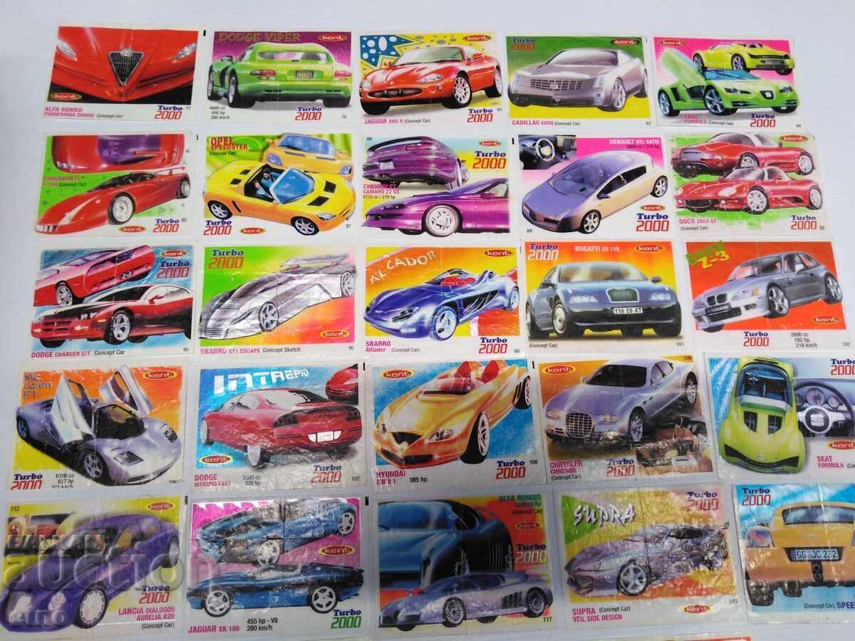 33 pcs. OLD PICTURES OF GUM-TURBO 2000,TURBO 2000 with price 65.00 BGN | € 33.23