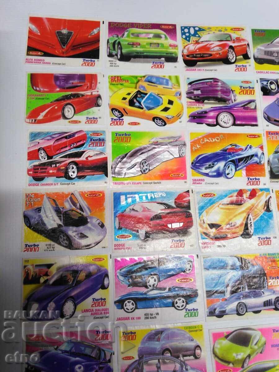 Delivery of 33 pcs. OLD PICTURES OF GUM-TURBO 2000,TURBO 2000