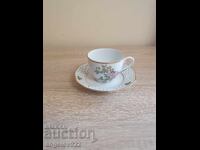 German porcelain coffee cup Schumann