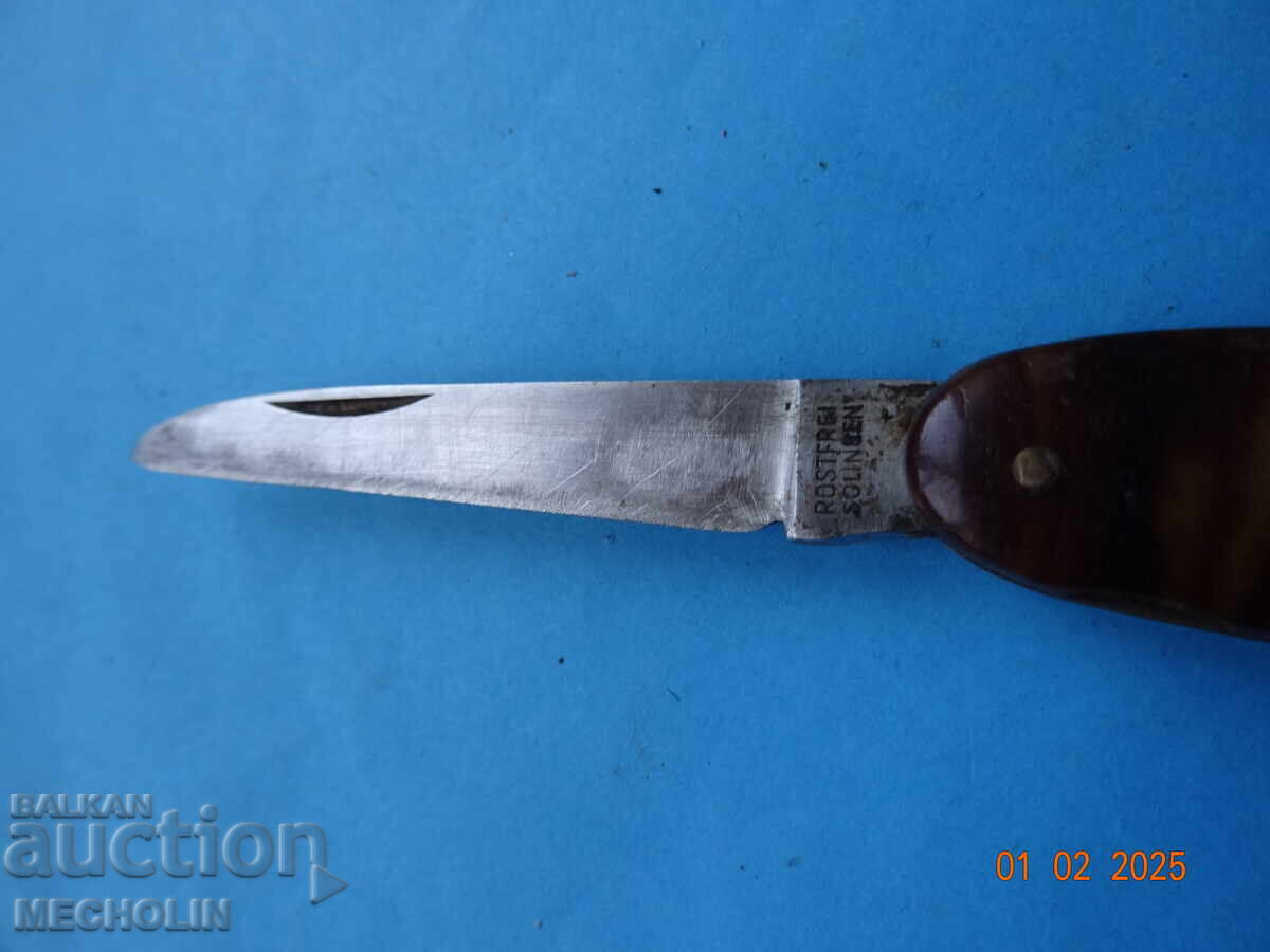 Old GERMAN FOLDING KNIFE SOLINGEN with price 50.00 BGN | € 25.56 Old GERMAN FOLDING KNIFE SOLINGEN with price 50.00 BGN | € 25.56