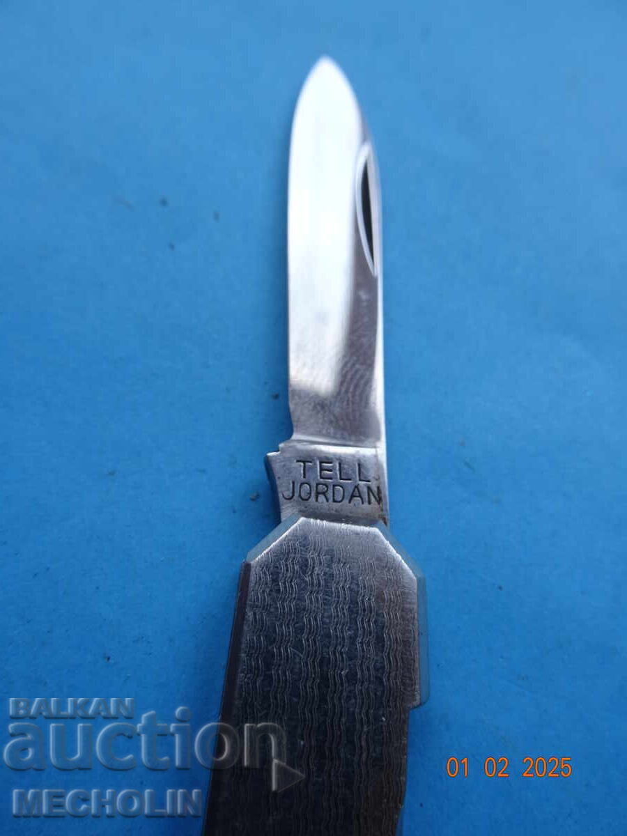 Old TELL JORDAN FOLDING KNIFE with price 50.00 BGN | € 25.56 Old TELL JORDAN FOLDING KNIFE with price 50.00 BGN | € 25.56