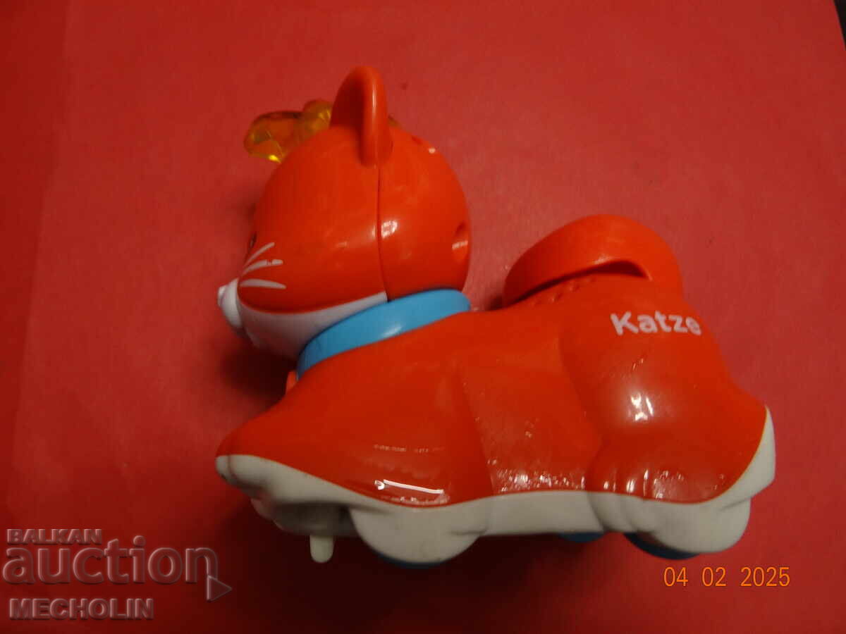 СТАРА РЕТРО ИГРАЧКА VTECH KATZE КОТЕНЦЕ с цена 11.00 лв. | € 5.62 СТАРА РЕТРО ИГРАЧКА VTECH KATZE КОТЕНЦЕ с цена 11.00 лв. | € 5.62