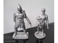 Roman Gladiator and Soldier - Lead Collectible Figures