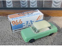 old Russian USSR toy car ZAZ 966 Zaporozhets with box