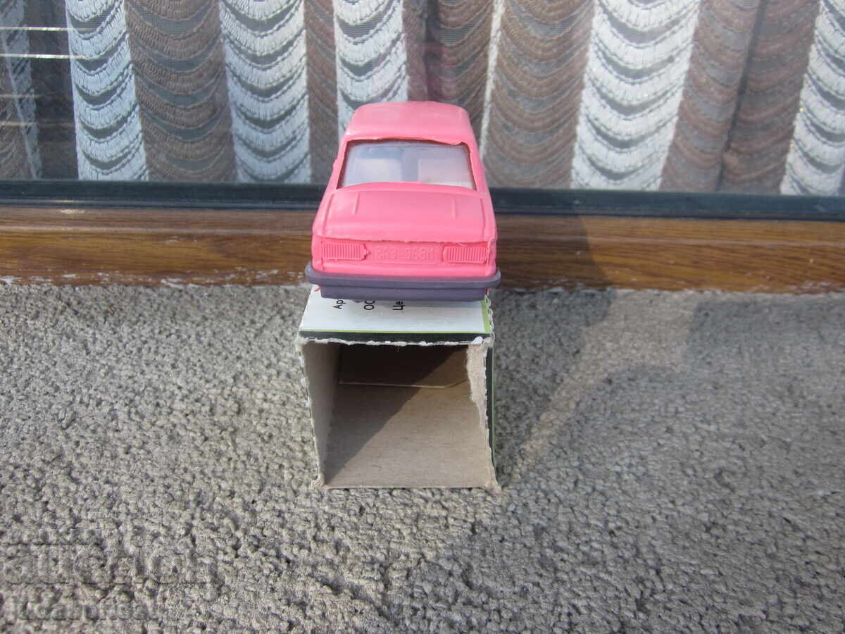 παλιό καρότσι παιχνιδιών της Ρωσικής ΕΣΣΔ ZAZ 968 Zaporozhets με κουτί - 5 παλιό καρότσι παιχνιδιών της Ρωσικής ΕΣΣΔ ZAZ 968 Zaporozhets με κουτί - 5