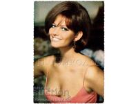 CARTEA DE CINEMA VECHI ACTRITA ARTISTA CLAUDIA CARDINALE D432