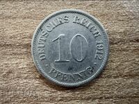 Germany - 10 Pfennig (1912) - J