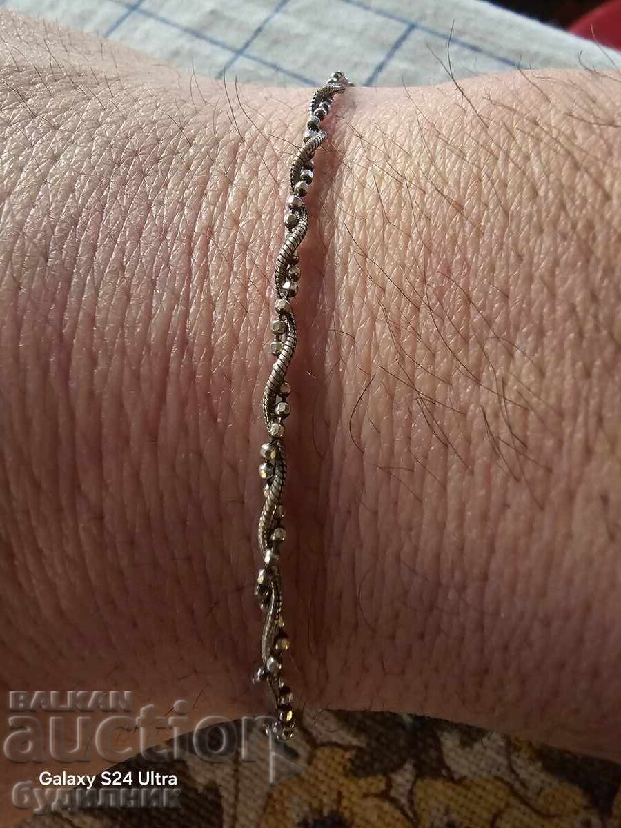 Сребърна гривна 925 Проба 18см. с цена 23.99 лв. | € 12.27 Сребърна гривна 925 Проба 18см. с цена 23.99 лв. | € 12.27