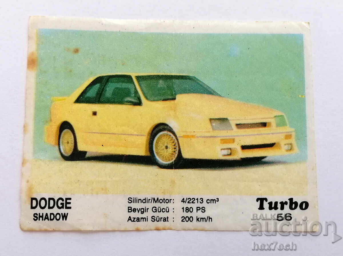 ❤️ ⭐ Picture Turbo Turbo black 56 Dodge Shadow ⭐ ❤️ ❤️ ⭐ Picture Turbo Turbo black 56 Dodge Shadow ⭐ ❤️