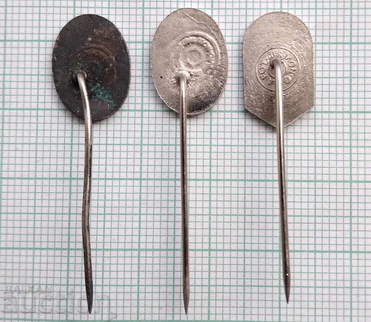 Auction 18116 Badge - Zorka Sabac - LOT-3 pcs Auction 18116 Badge - Zorka Sabac - LOT-3 pcs