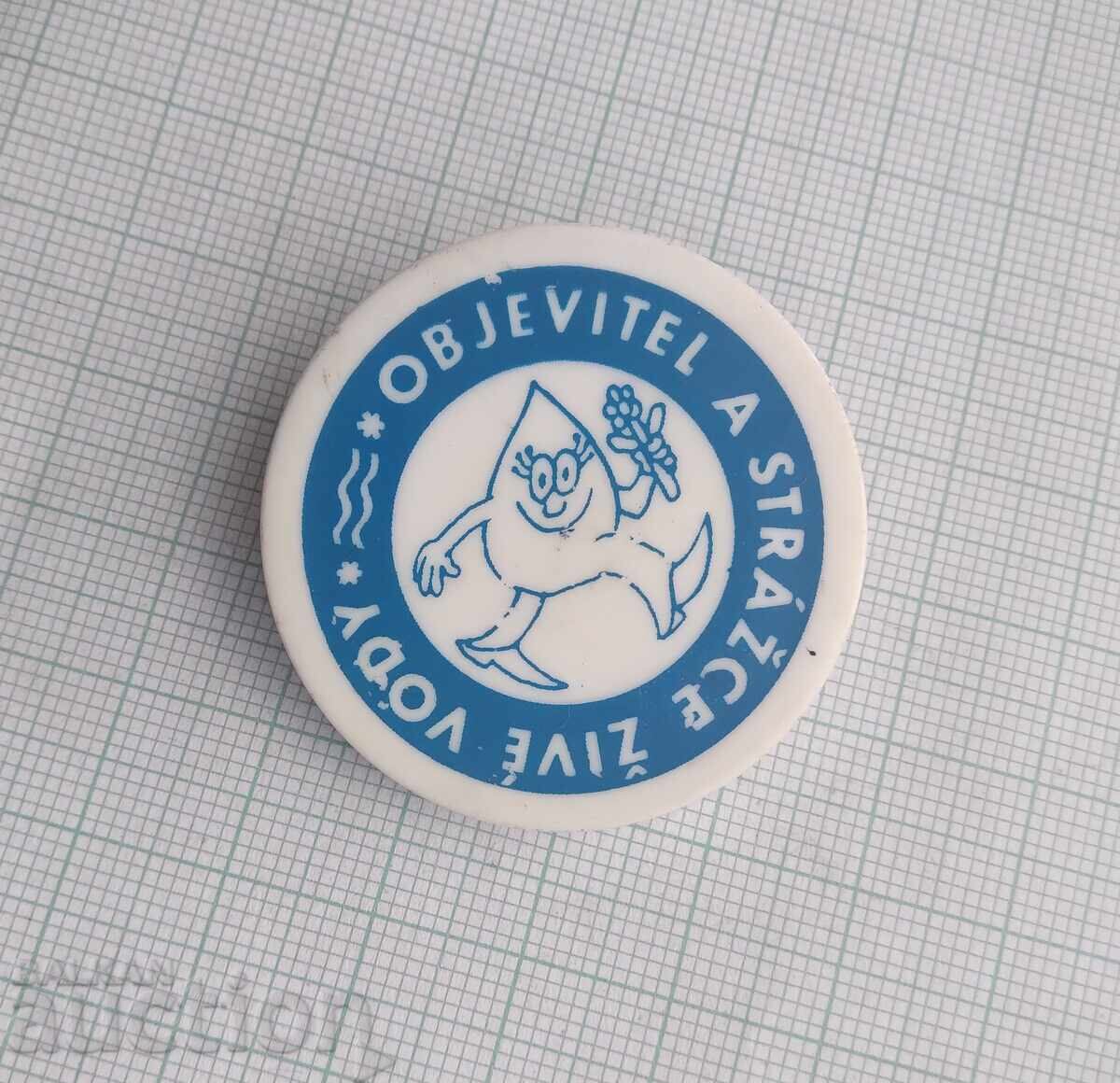 18120 Значка - Откривател - Чехословакия с цена 1.00 лв. | € 0.51 18120 Значка - Откривател - Чехословакия с цена 1.00 лв. | € 0.51