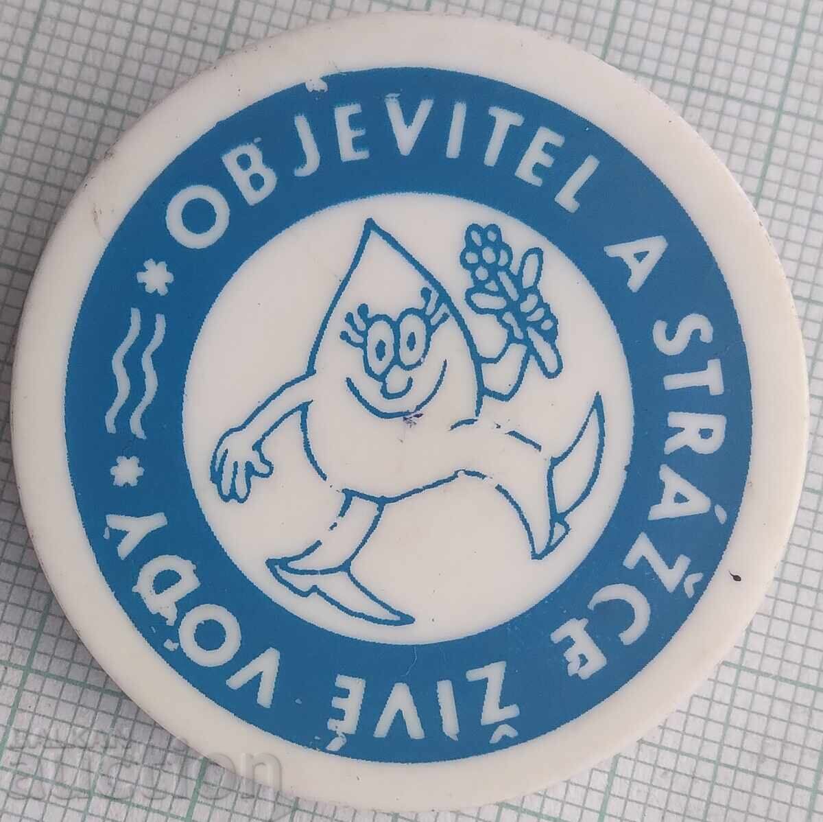 18120 Значка - Откривател - Чехословакия 18120 Значка - Откривател - Чехословакия