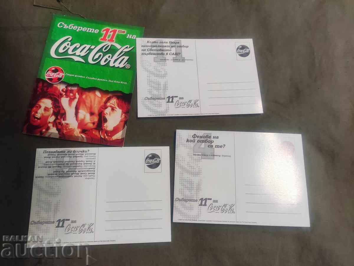 Auction Coca Cola: Do you know them? World Cup 1998 Auction Coca Cola: Do you know them? World Cup 1998