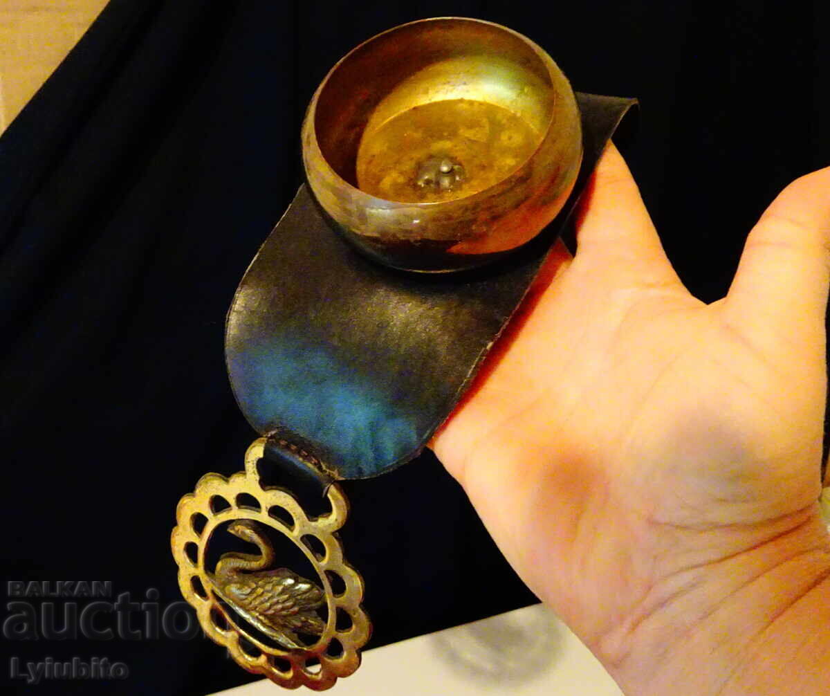 Auction Bronze decoration, application from horse harness, headstall Auction Bronze decoration, application from horse harness, headstall