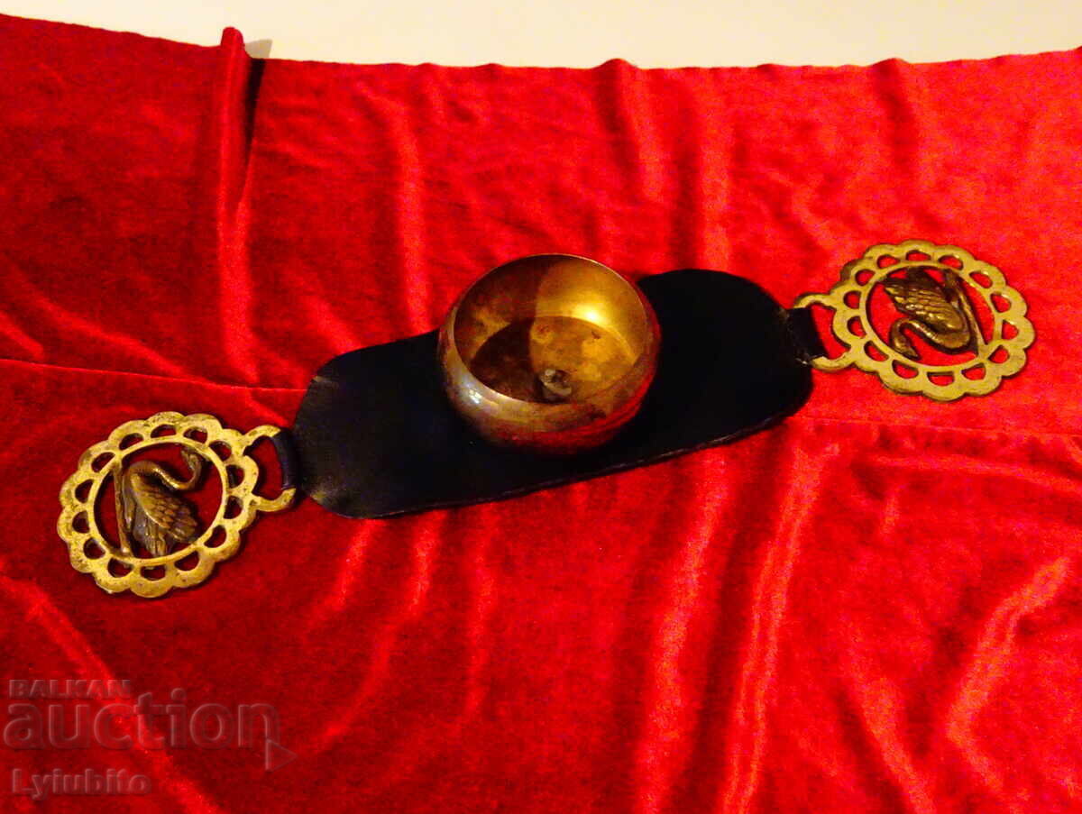 Bronze decoration, application from horse harness, headstall Bronze decoration, application from horse harness, headstall