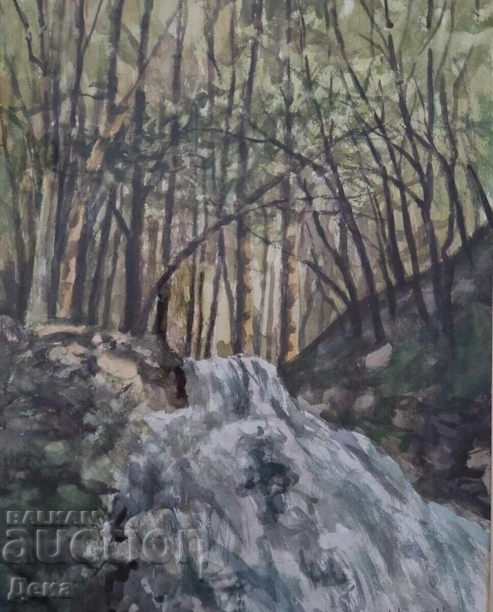 Андрей Михайлов акварел 2006г. с цена € 56.24 | 110.00 лв.