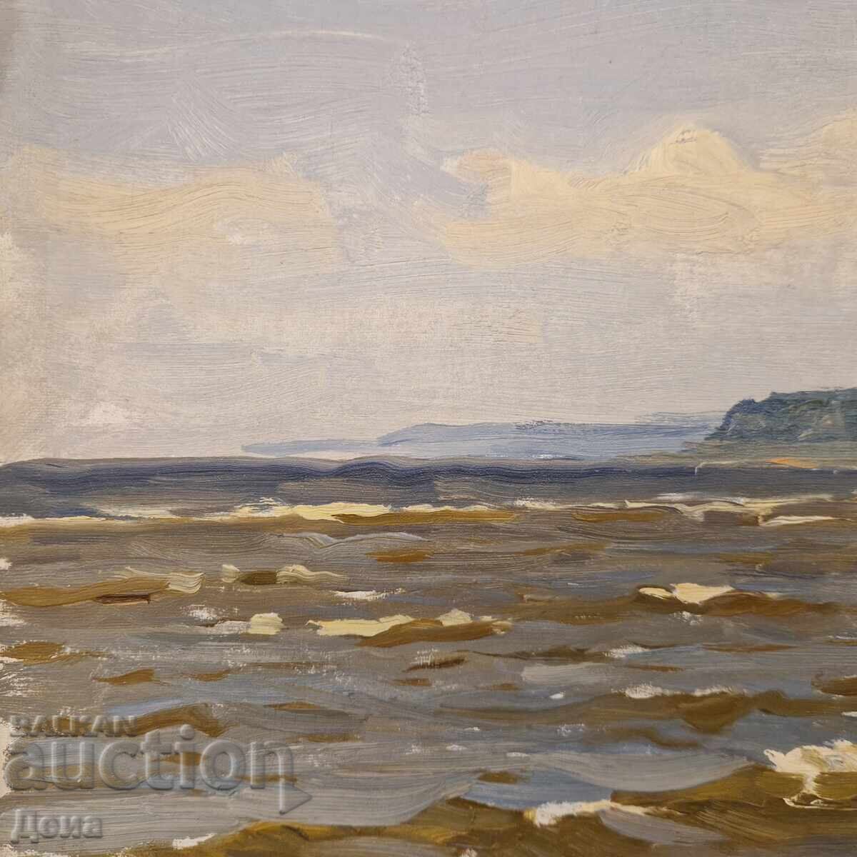 A masterful painting from the 1960s. with price 200.00 BGN | € 102.26