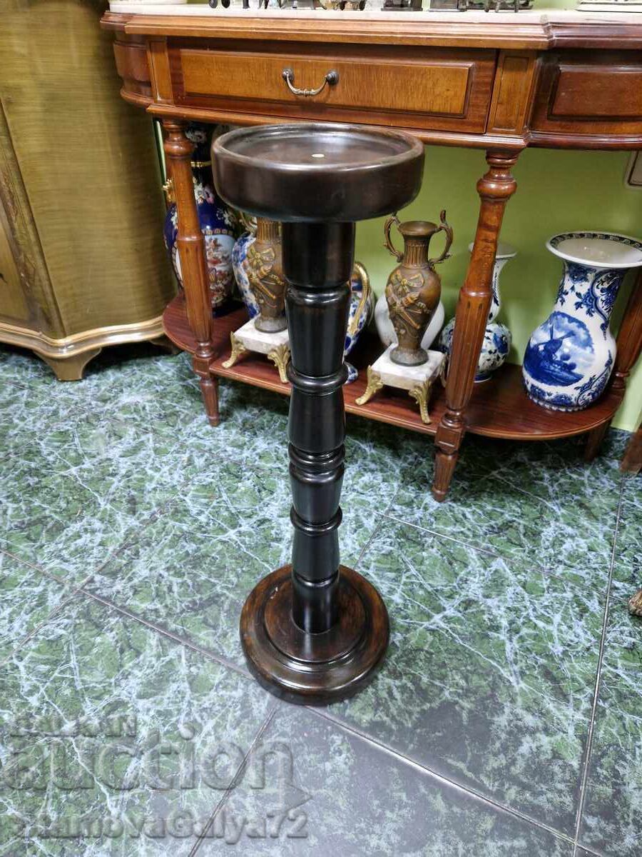 Wonderful antique French wooden column stand pedestal with price 166.00 BGN | € 84.87 Wonderful antique French wooden column stand pedestal with price 166.00 BGN | € 84.87