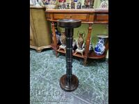 Wonderful antique French wooden column stand pedestal