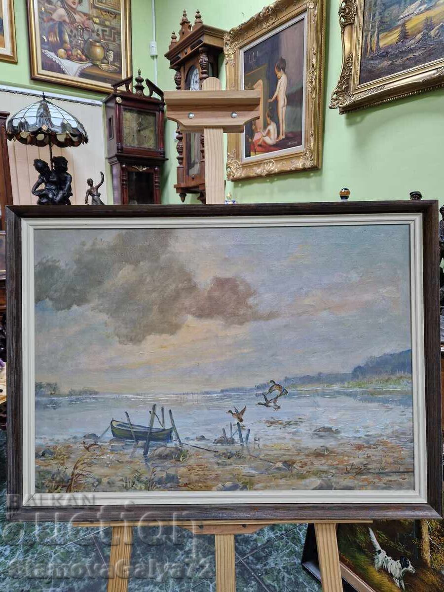 Mare autor maestru pictând ulei pe pânză cu preț € 141.63 | 277.01 BGN Mare autor maestru pictând ulei pe pânză cu preț € 141.63 | 277.01 BGN