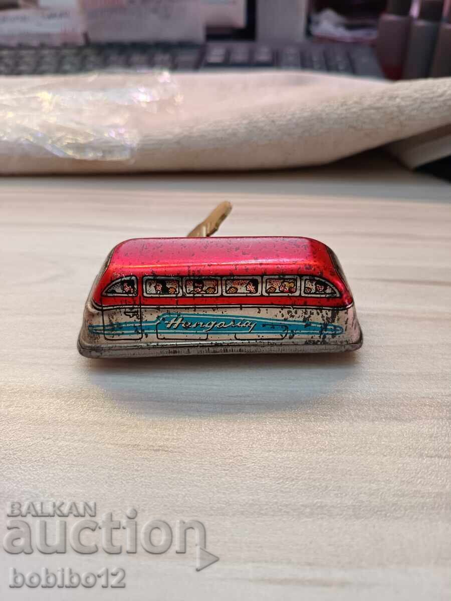 Old tin social cart with price 30.00 BGN | € 15.34 Old tin social cart with price 30.00 BGN | € 15.34