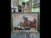 Superb original master oil painting on canvas