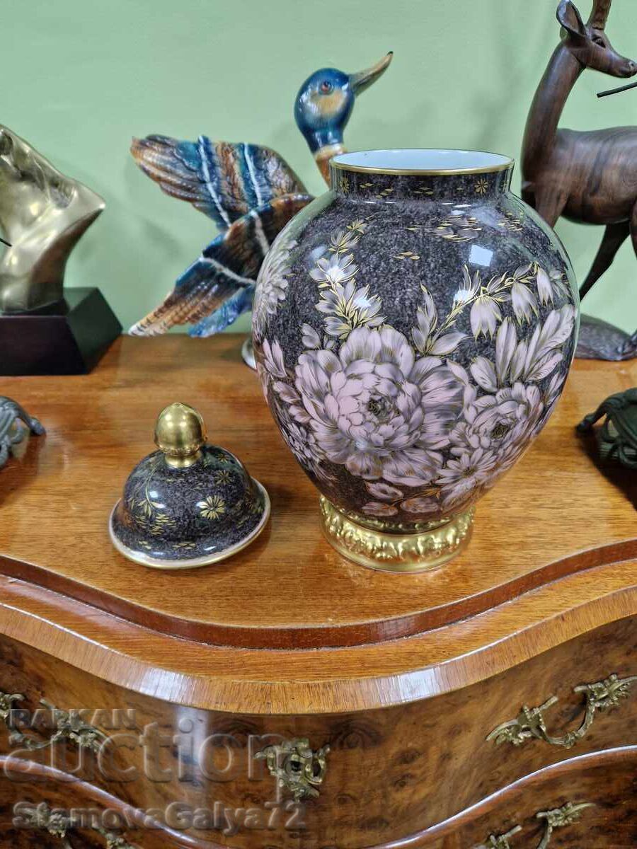 Rare antique porcelain urn bowl Rosenthal - 6