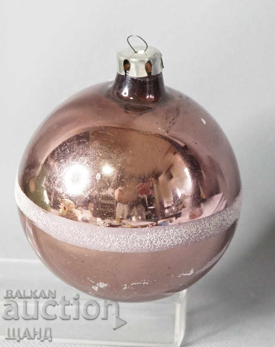 Παλιό πήλινο ειδώλιο παιχνιδιού για μπάλα χριστουγεννιάτικου δέντρου με τιμή 5.00 BGN | € 2.56