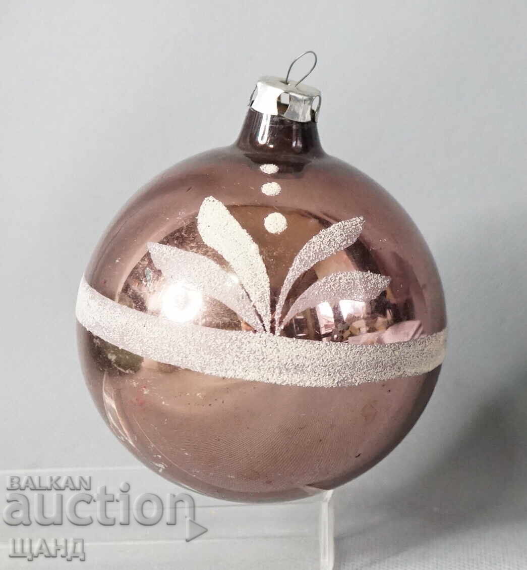 Παλιό πήλινο ειδώλιο παιχνιδιού για μπάλα χριστουγεννιάτικου δέντρου