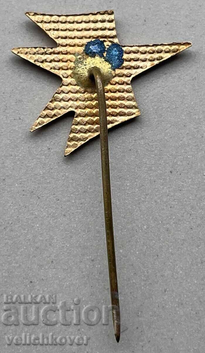 39943 България знак БГА Авиокомпания Балкан емайл с цена 4.00 лв. | € 2.05 39943 България знак БГА Авиокомпания Балкан емайл с цена 4.00 лв. | € 2.05