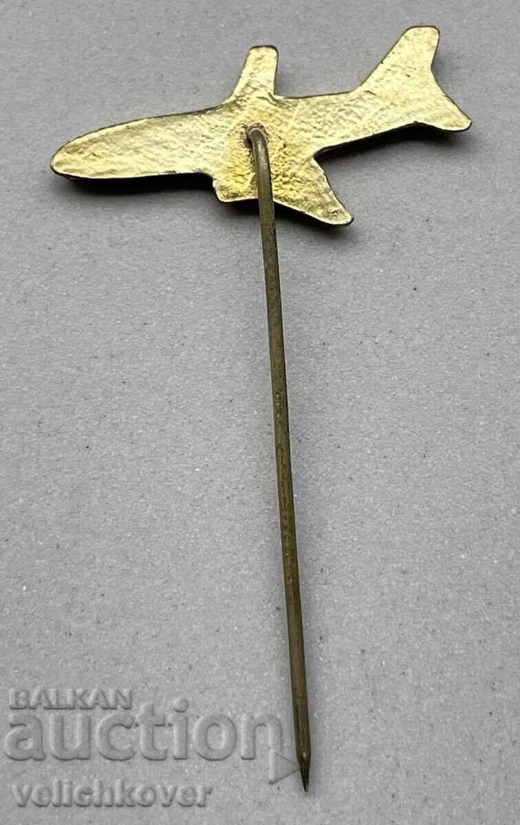 39944 Bulgaria sign BGA Balkan Airlines Boeing model 737 with price 5.00 BGN | € 2.56