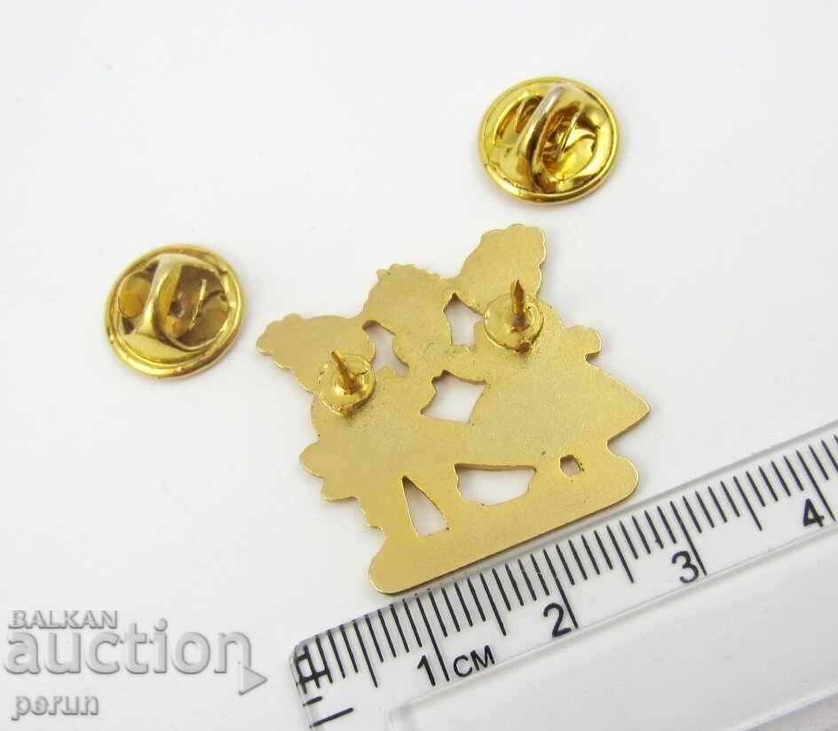 Salzburg-Austria-Tourist Badge-Enamel with price 5.00 BGN | € 2.56