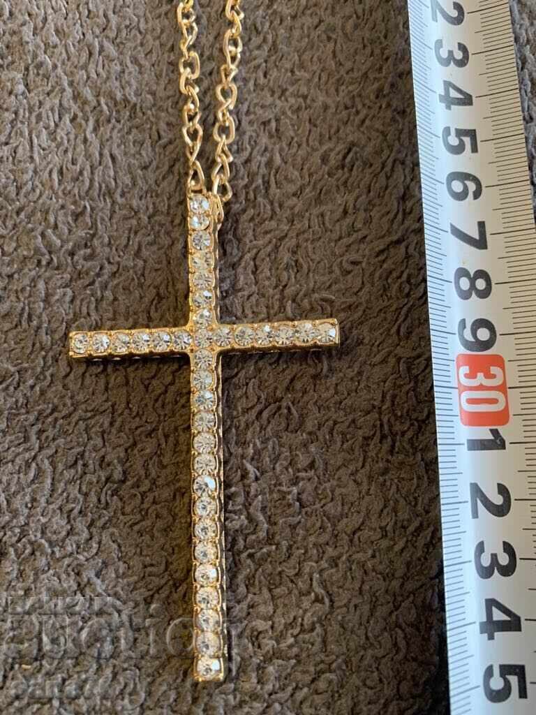 Beautiful new women's necklace-Cross-2