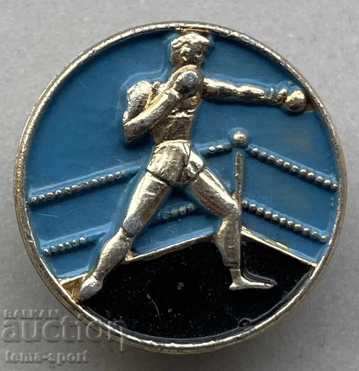 1321 Bulgaria sign boxing boxing ring from the 70s. 1321 Bulgaria sign boxing boxing ring from the 70s.