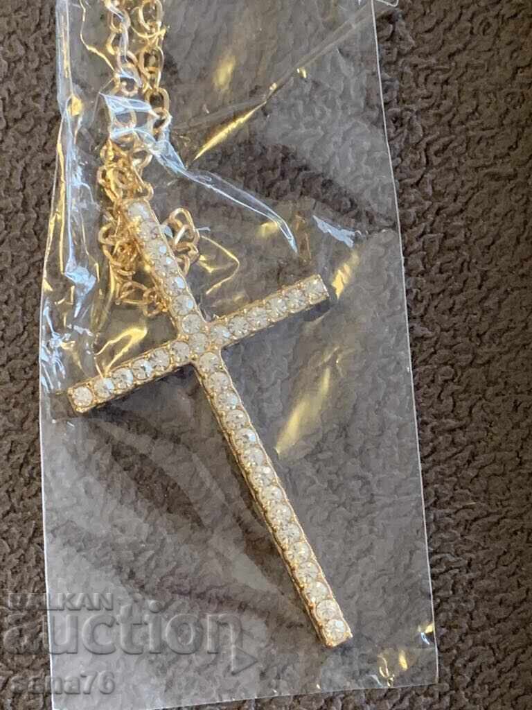 Beautiful new women's necklace-Cross-10