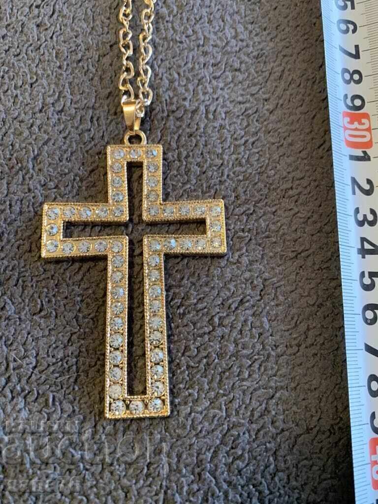 Beautiful new women's necklace-Cross-13