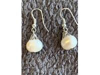 Красиви нови дамски обици с перли-1