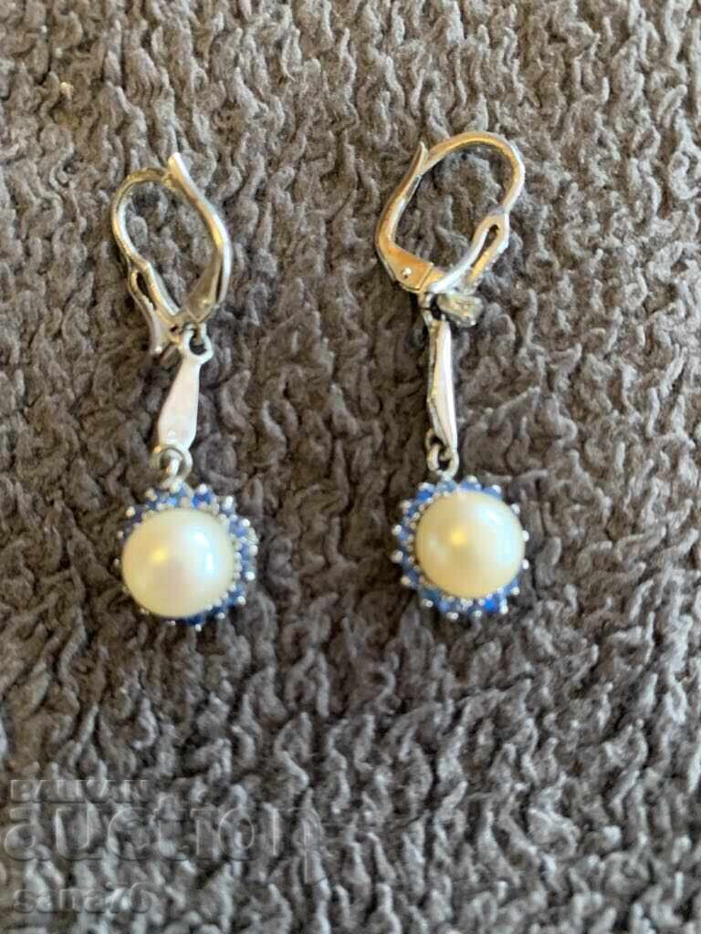 Beautiful new women's earrings with pearls-2 Beautiful new women's earrings with pearls-2