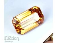 BZC! 7,87 carate de safir natural padparadscha cert.GGL de clasa I!