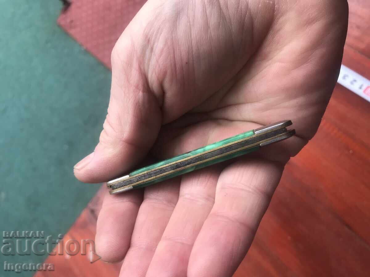 FOLDING KNIFE LEG ANTIQUE BLADE-LARGE THORN - 7 FOLDING KNIFE LEG ANTIQUE BLADE-LARGE THORN - 7