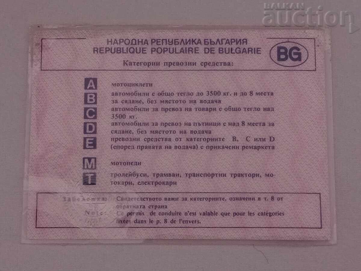 ΑΔΕΙΑ ΟΔΗΓΗΣΗΣ 1984 ΑΔΕΙΑ ΟΔΗΓΗΣΗΣ 1984