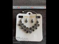 Beautiful new women's jewelry set-4