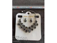 Beautiful new women's jewelry set-4