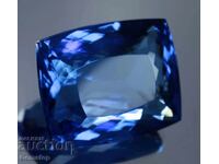 BZC! 8,60 ct pernă safir natural cert.GGL de la 1!