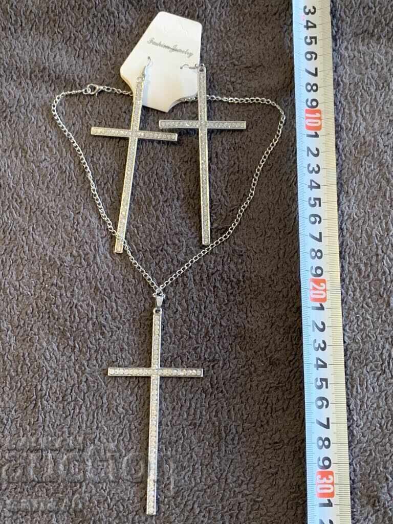 Beautiful new women's jewelry set-9 with price 6.00 BGN | € 3.07