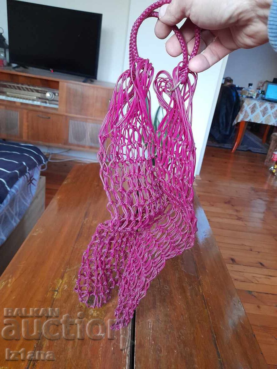 Auction Old shopping bag, purse Auction Old shopping bag, purse