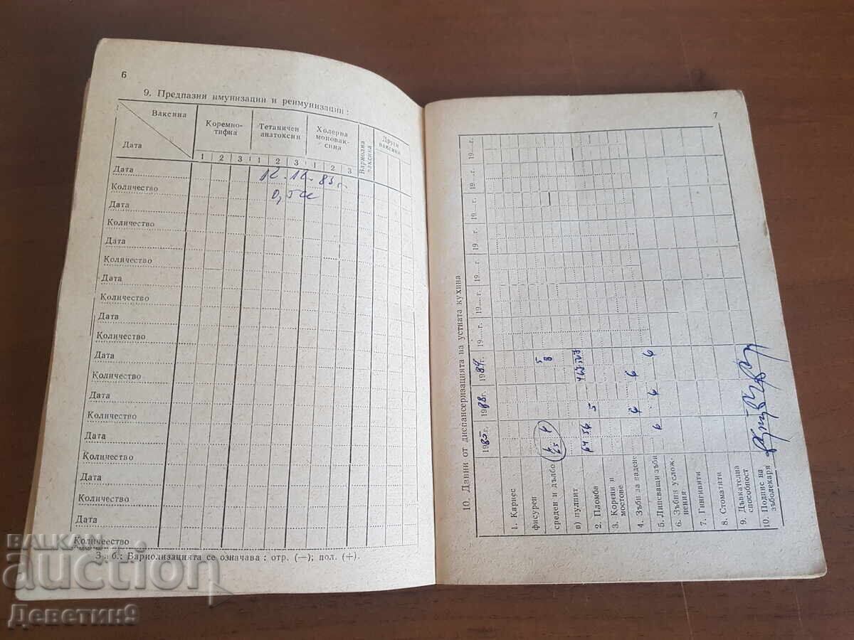 Delivery of Military health card Delivery of Military health card