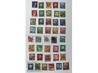 Old postage stamps "Germany"