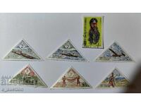 Old postage stamps "Congo"